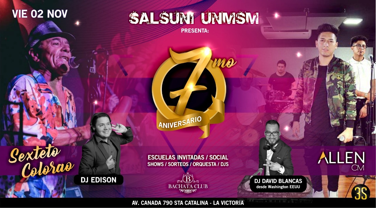 Vll Aniversario "SalsuniUNMSM"