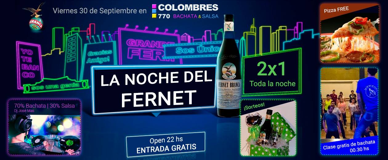 La noche del Fernet con Bachata y Salsa en Colombres 770
