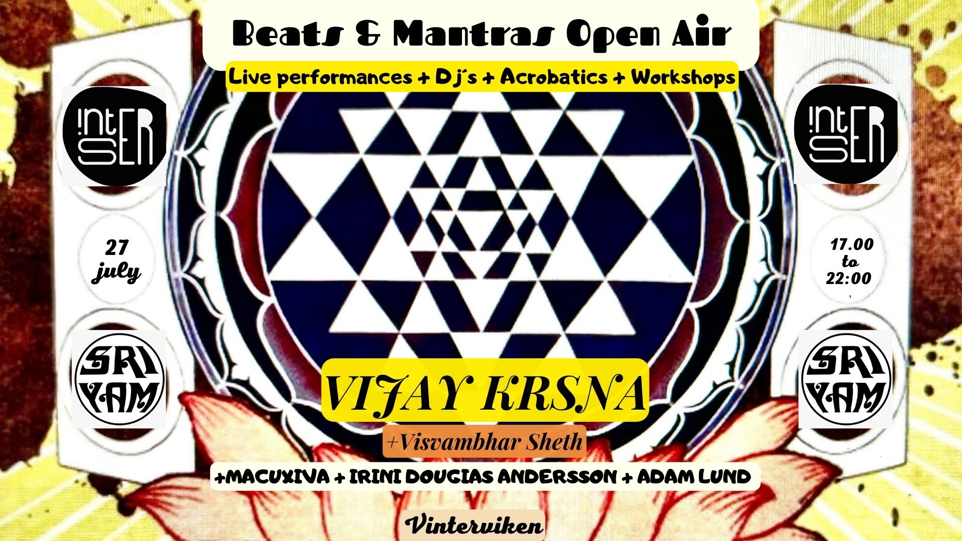 Beats & Mantras Open Air - Vijay Krsna, Sheth Visvambhar, Macuxiva, Irini & Adam