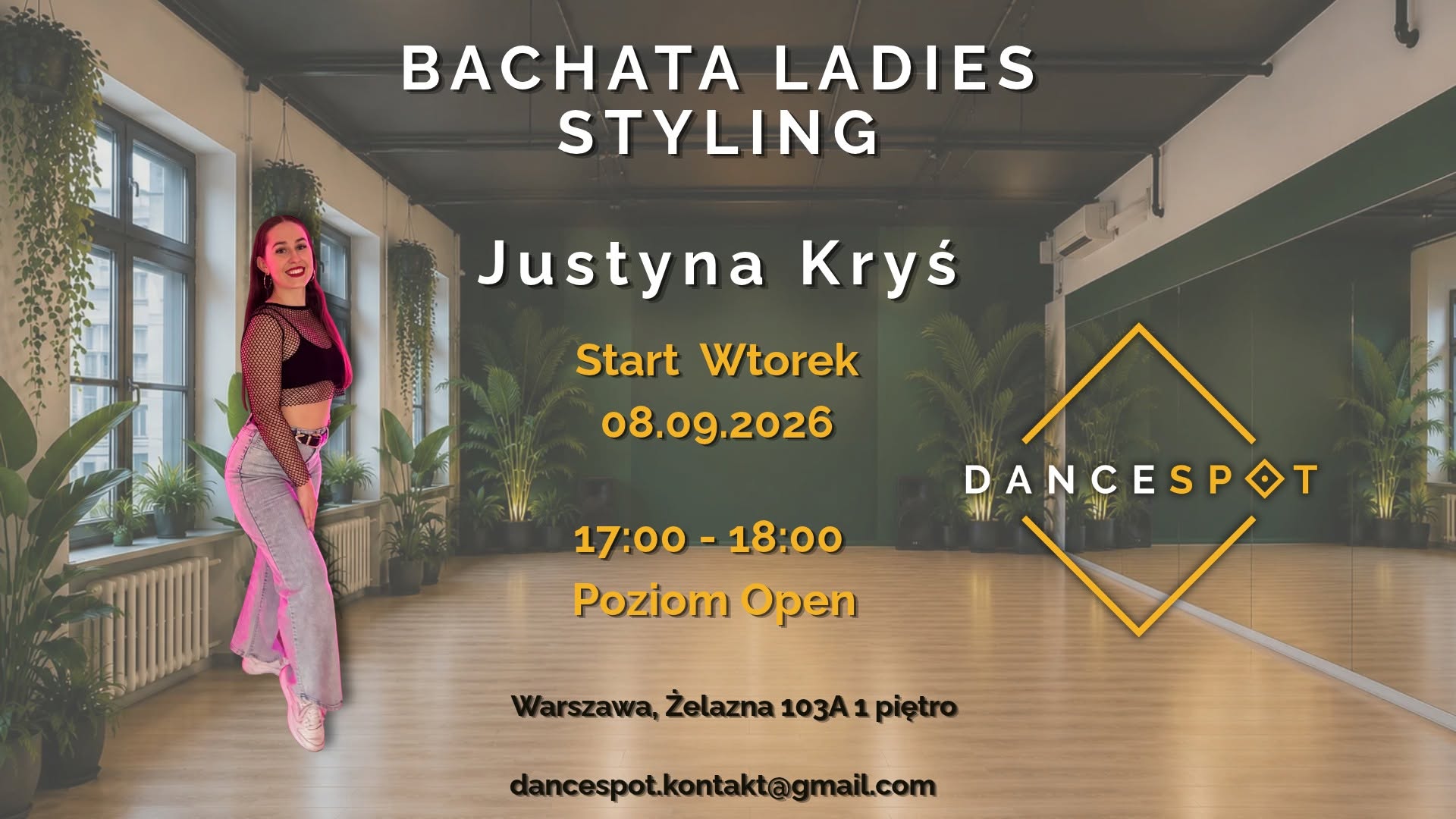 Bachata Ladies Styling z Justyną Kryś