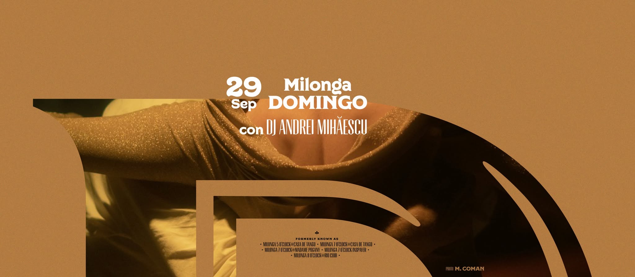 Milonga DOMINGO 29 septembrie