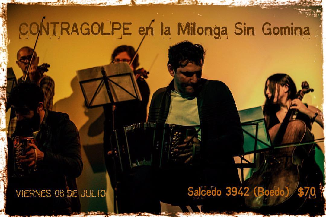 Contragolpe en la Milonga "Sin Gomina"