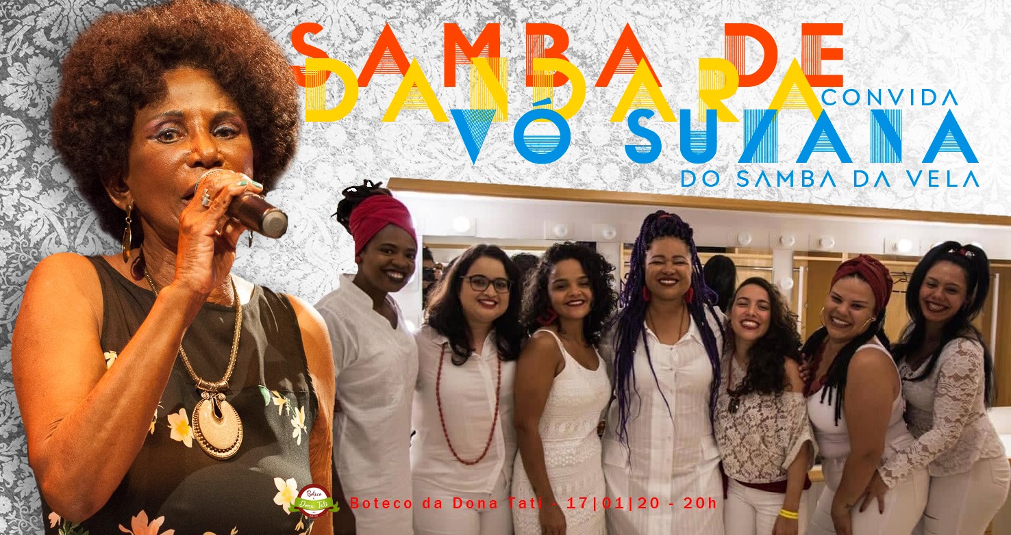Samba de Dandara convida Vó Suzana do Samba da Vela na Dona Tati