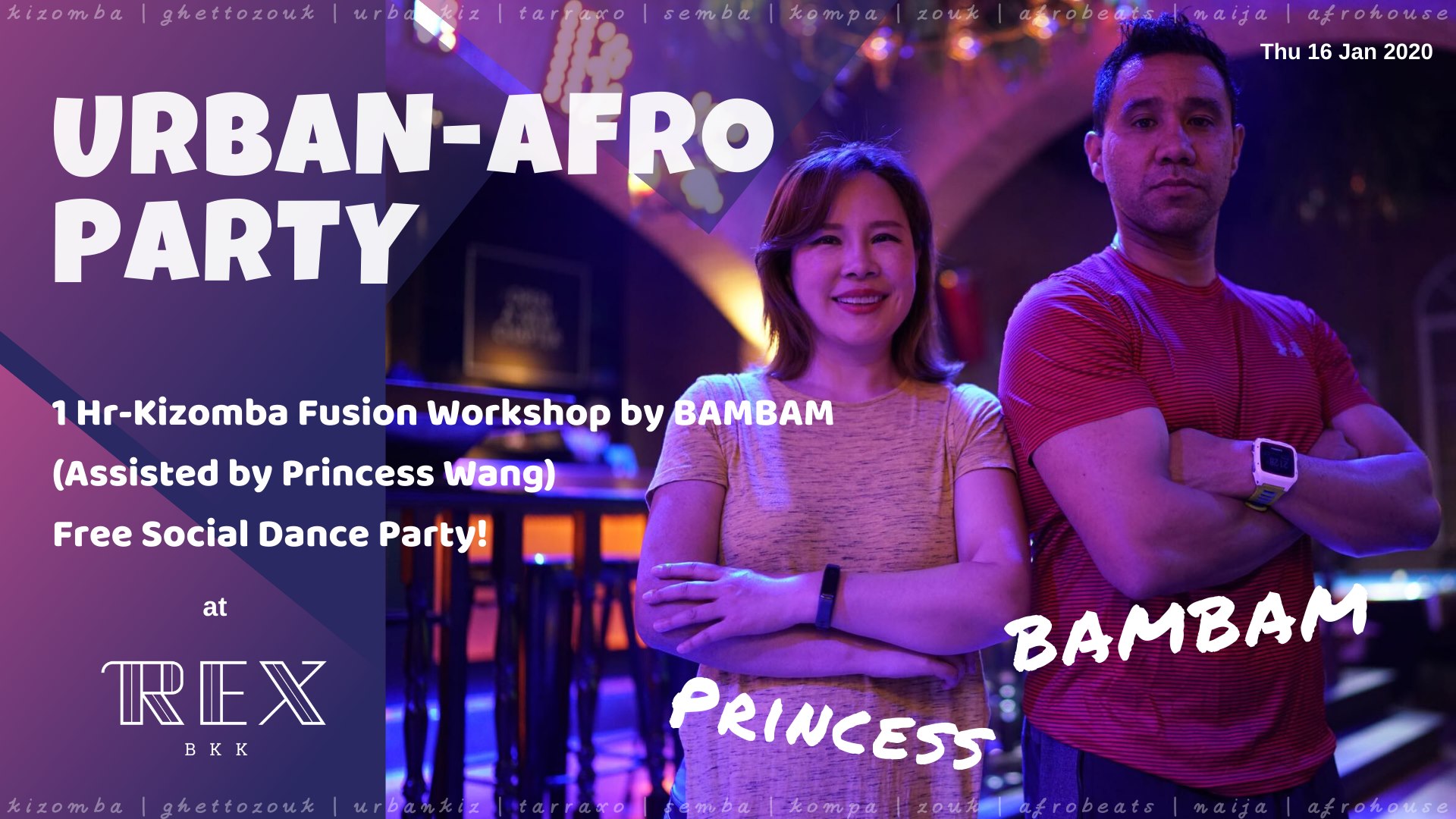 Urban-Afro Party x Bambam