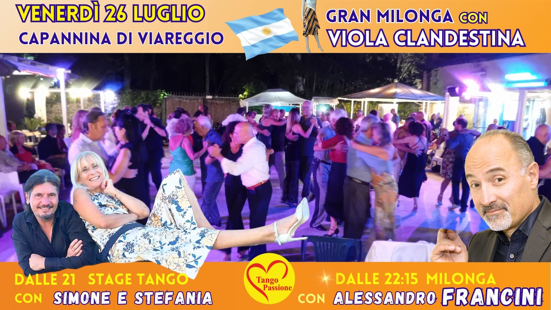 Capannina di Viareggio buena onda con Alessandro Francini dj.. stage con Simone e Stefania