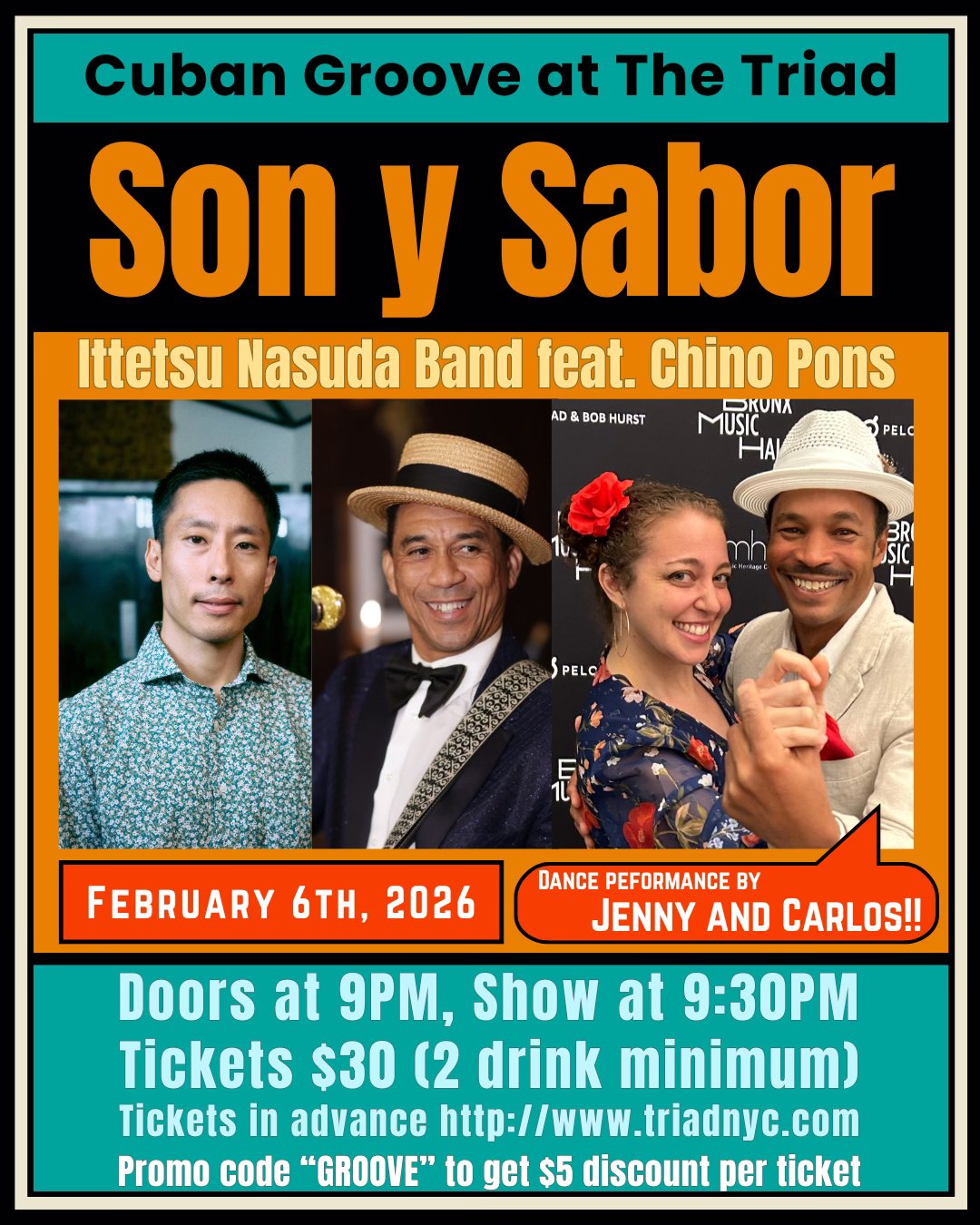 Son y Sabor: Cuban Groove at the Triad