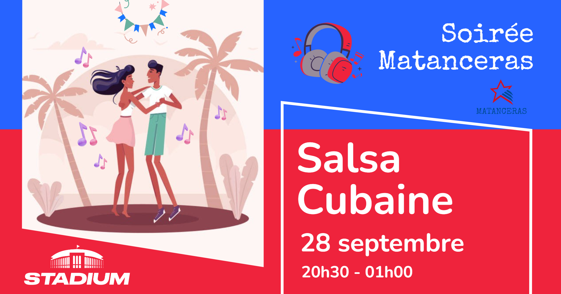 Soirée Salsa Matanceras au Stadium