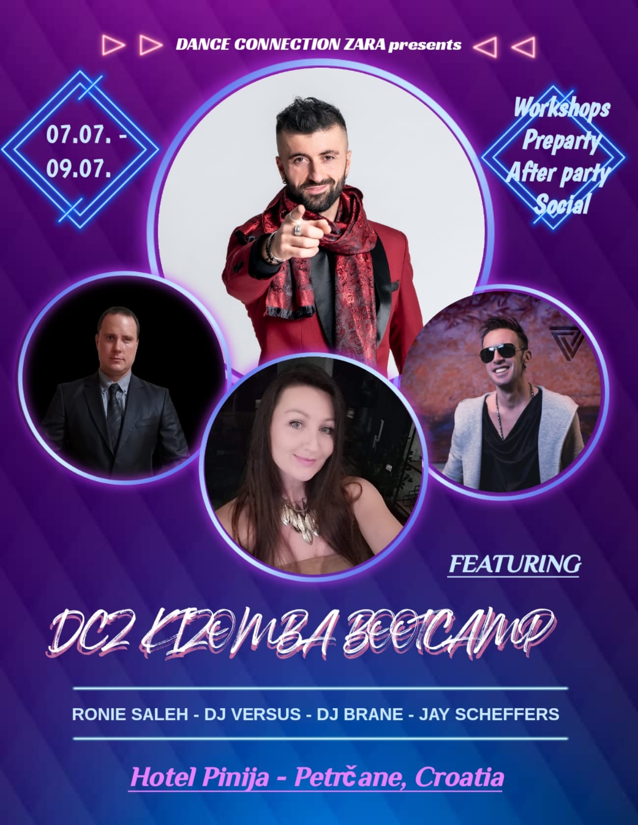 DCZ Kizomba Bootcamp with RONIE SALEH! 💃🏻🔥🕺🏻