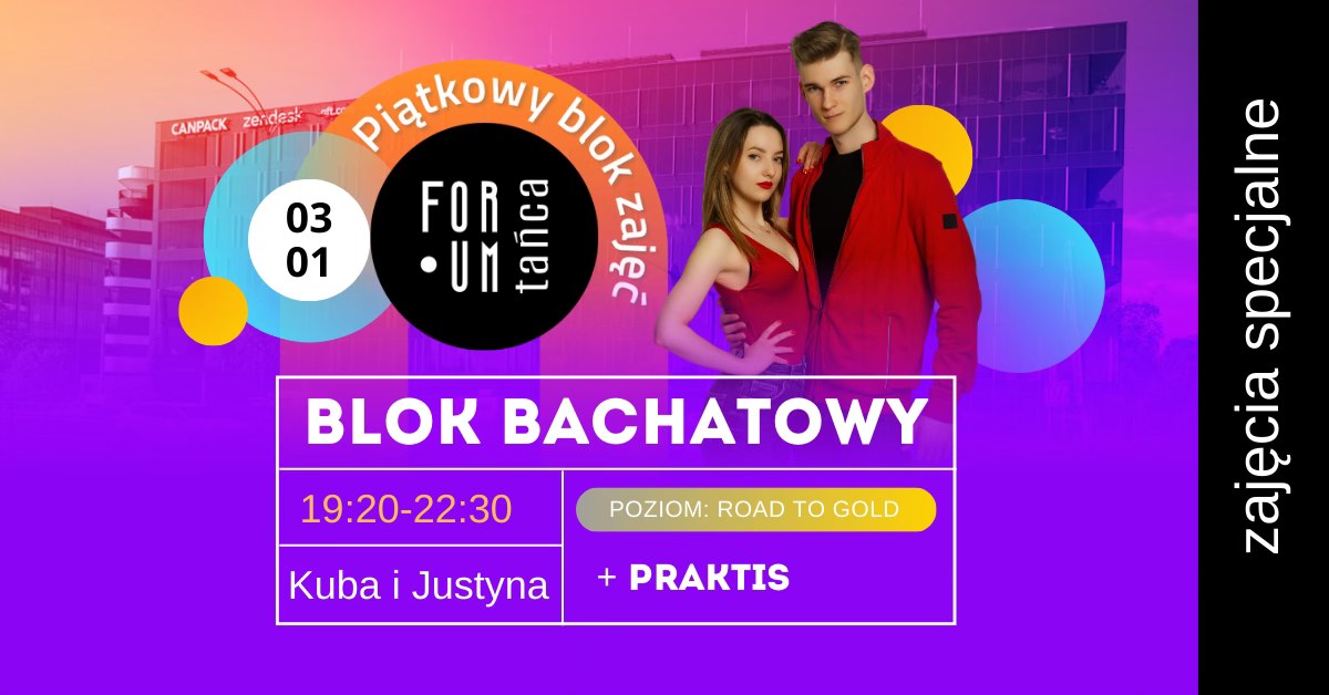 Piątki w Forum Tańca! Blok BACHATOWY