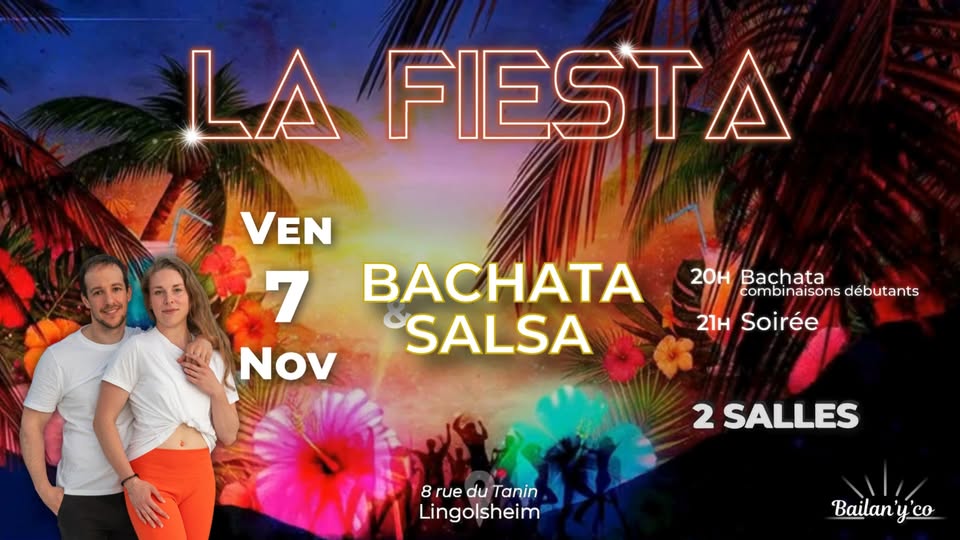 La Fiesta ๐๐บ Bachata, Salsa & plus ๐ถ๐น