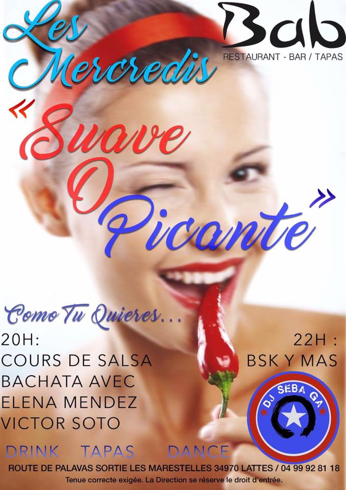 Les Mercredis " Suave o Picante "