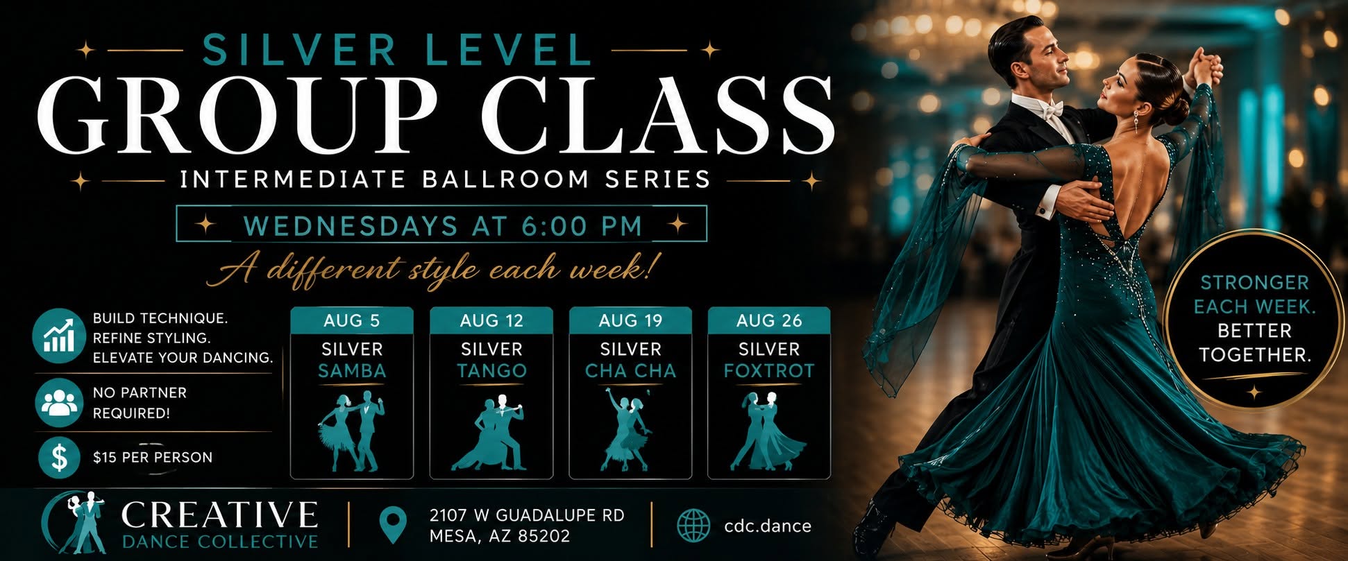 Silver-Level Ballroom Group Class