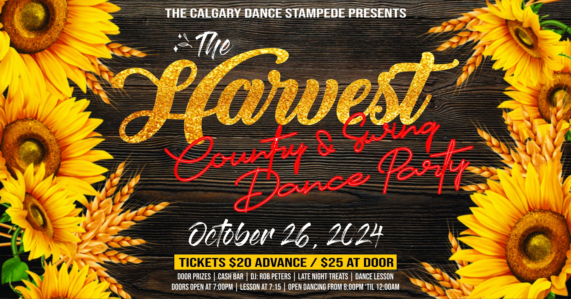 Fall Harvest Country & Swing Dance Party