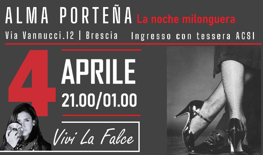 La noche Milonguera con Vivi La Falce