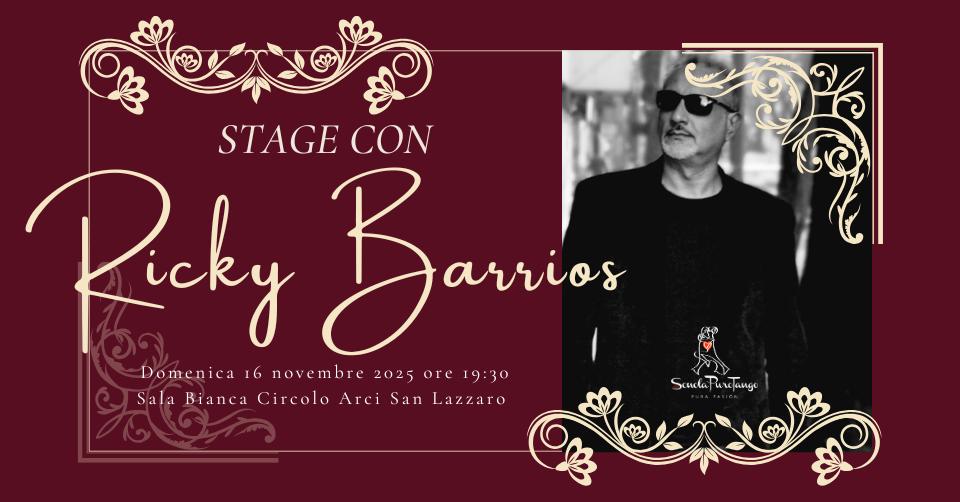 Stage con Ricky Barrios