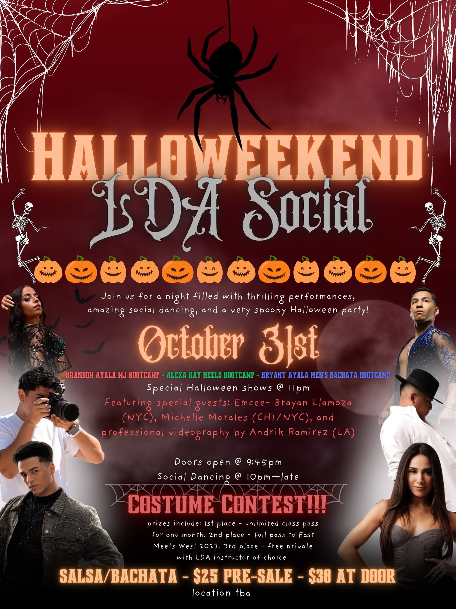 LDA HALLOWEEKEND - Oct 31st 👻🎃