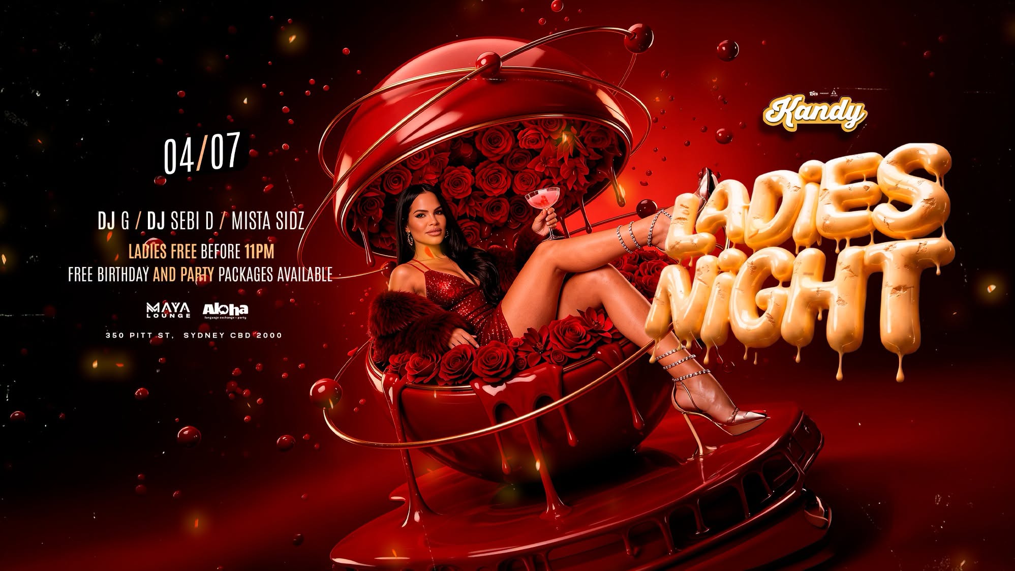 LADIES NIGHT @ KANDY