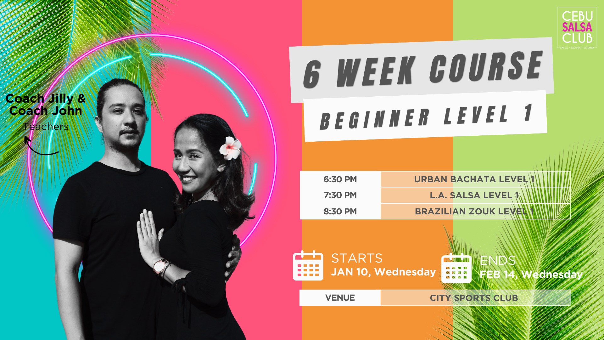 Beginner Bachata and Salsa Dance Class