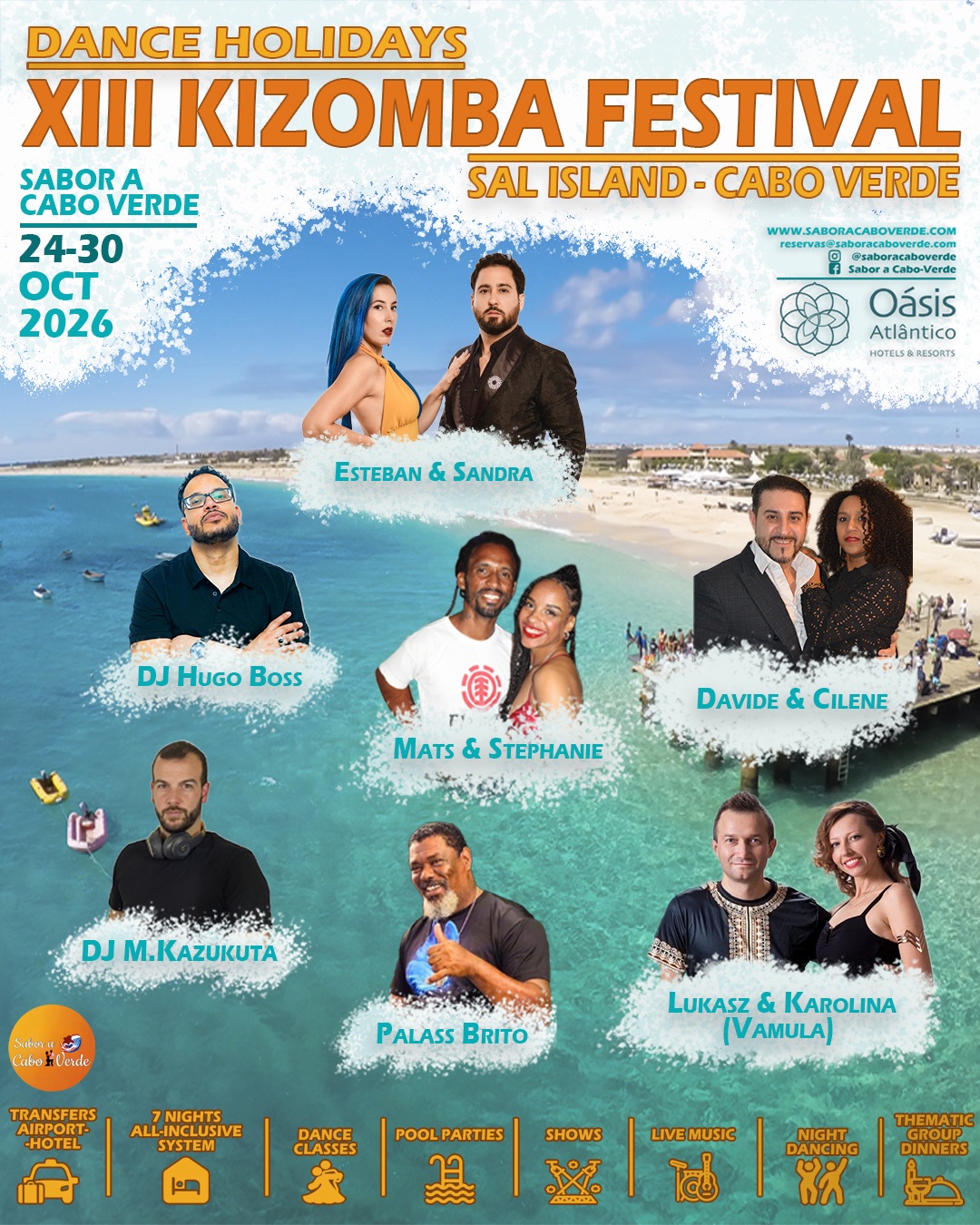FESTIVAL KIZOMBA SABOR A CABO VERDE - ILHA DO SAL ( SAL ISLAND )