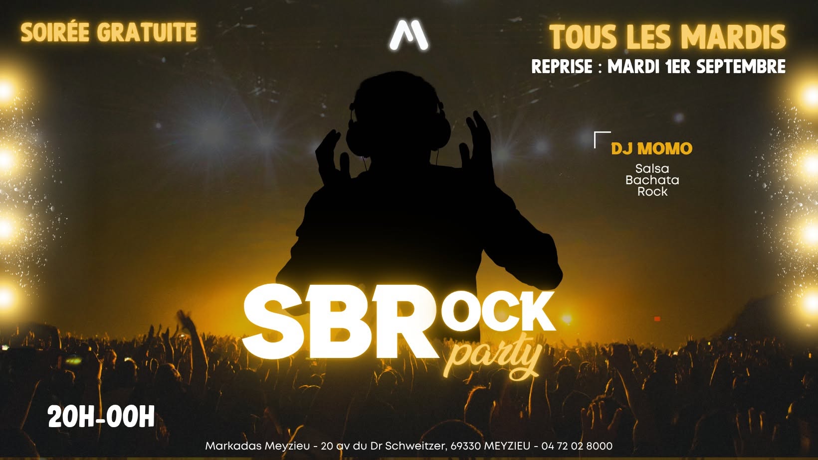 SBRock Party - Soirée gratuite tous les mardis ✨