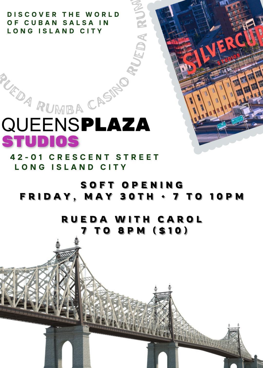 Habemus Salsa presents Queens Plaza Studios inc Rueda class with Carol