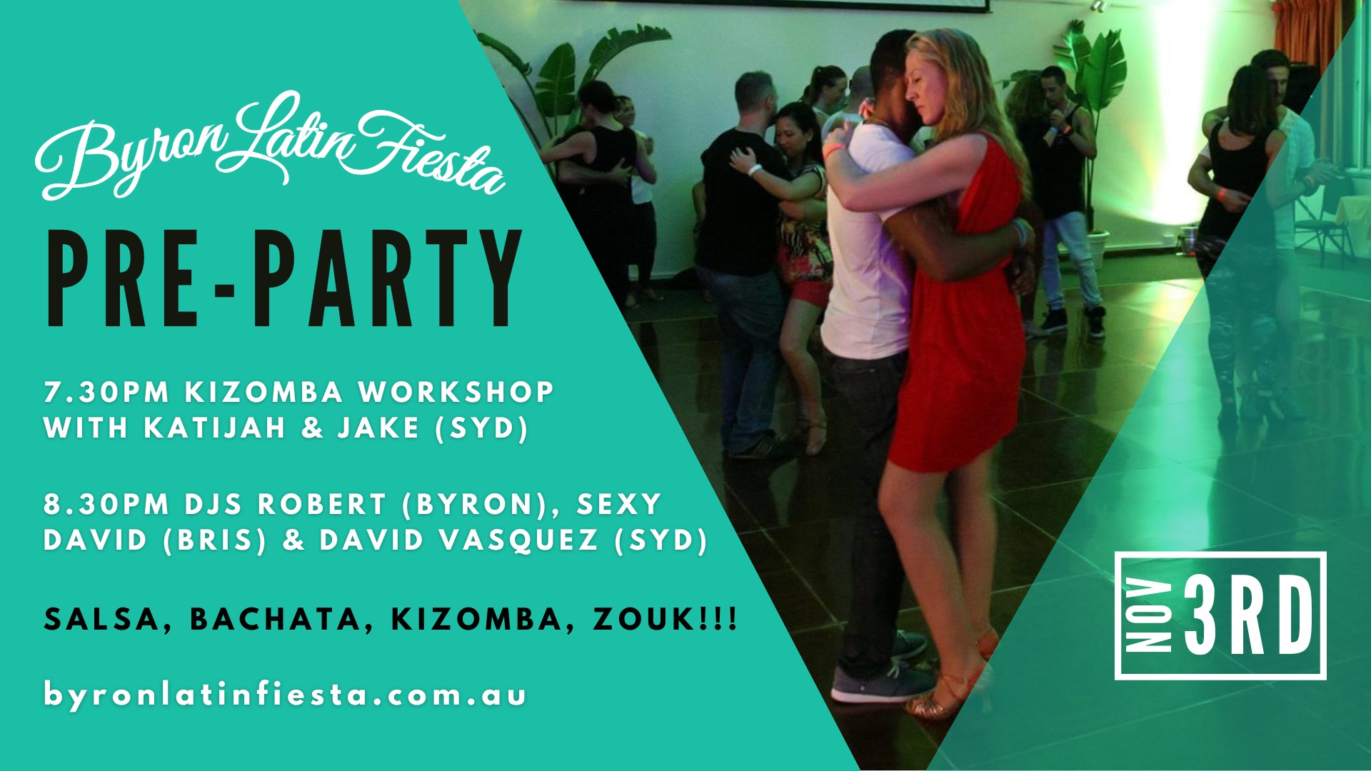 BYRON LATIN FIESTA PRE-PARTY