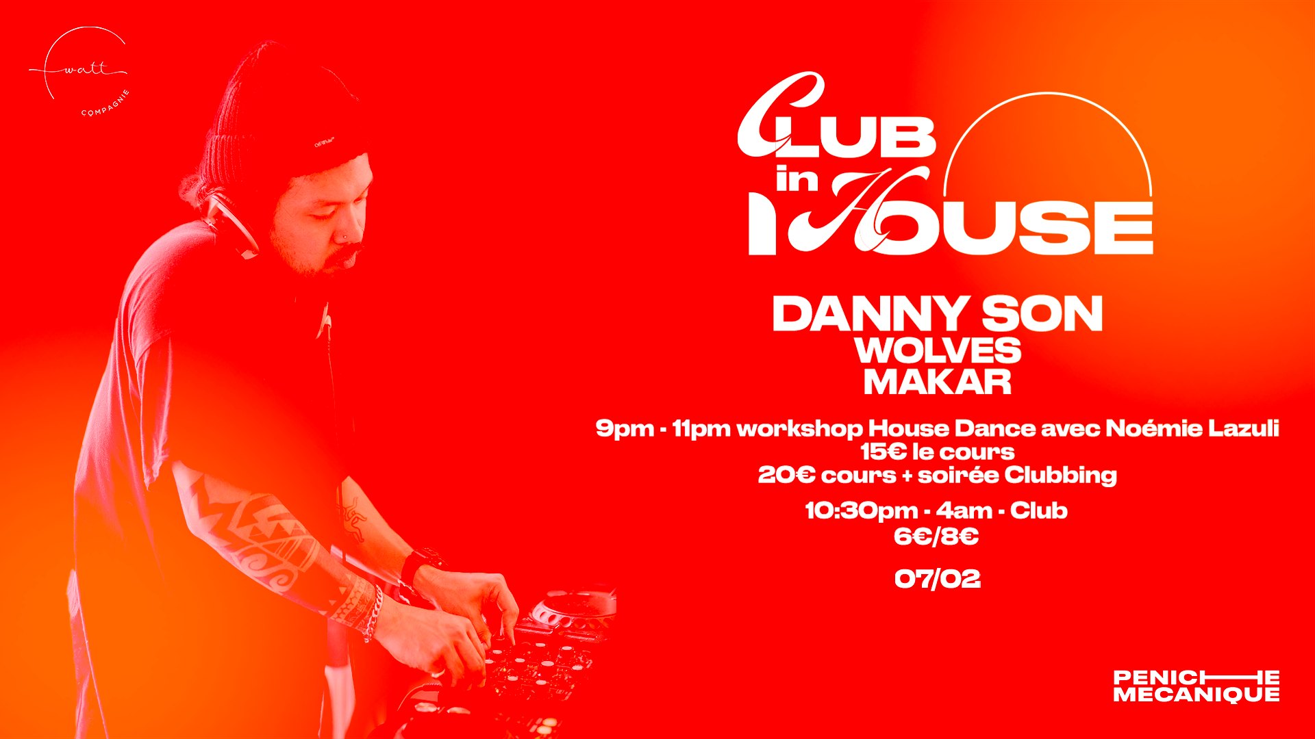CLUB IN HOUSE w DANNY SON