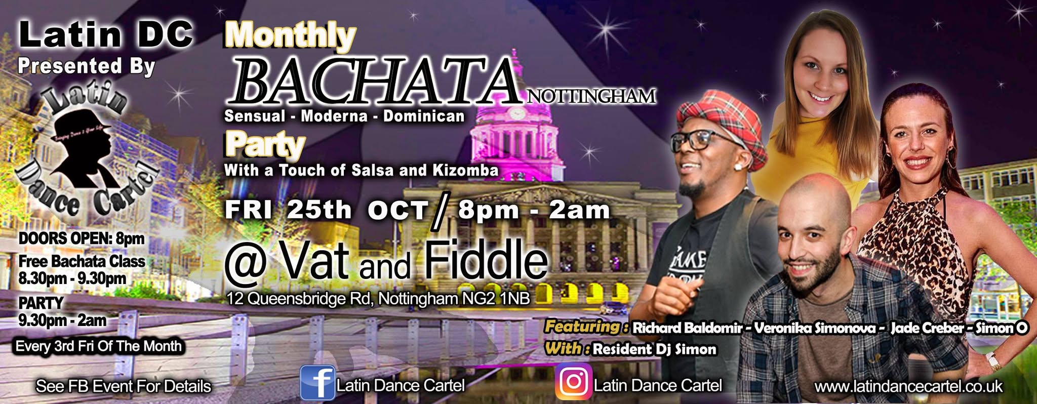 Latin DC Monthly Bachata Party