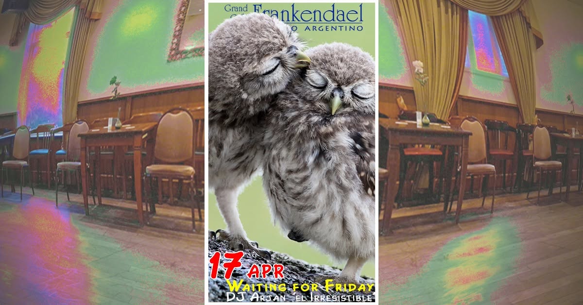 Salon Frankendael met DJ Arjan 'el Irresistible' πΆπ¦π·