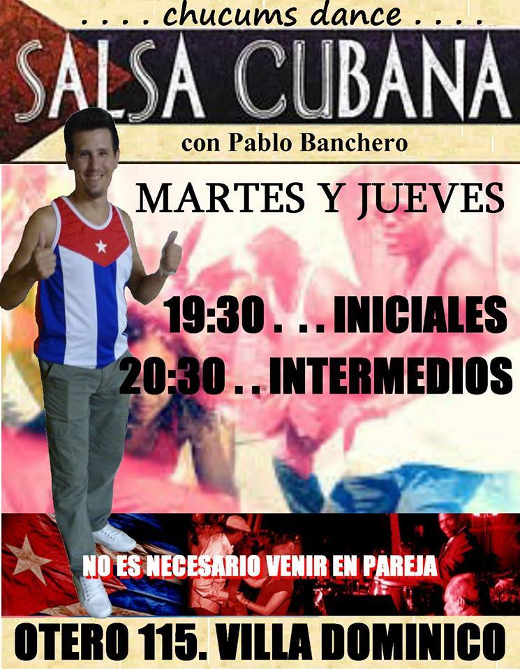 Martes Y Jueves Clases De Salsa Cubana En Chucums Villa Dominico Otero 115