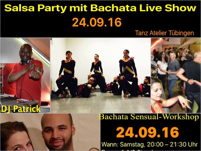 Salsa Party mit Bachata Show DJ Patrick