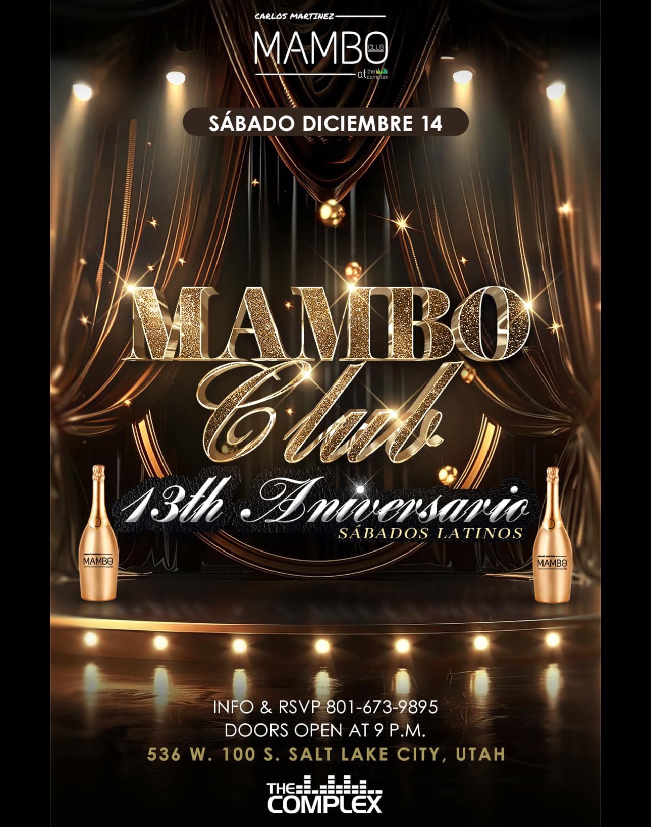 13 th Anniversario del mambo club