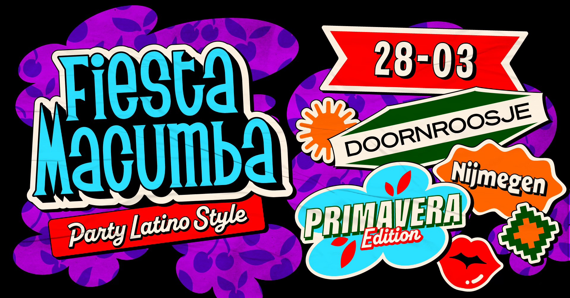 SOLD OUT! Fiesta Macumba ๐ธ Primavera Edition - Doornroosje Nijmegen
