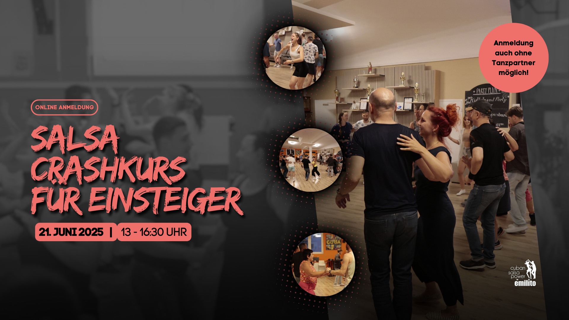 Salsa Crashkurs für Einsteiger @ Cuban Salsa Power Augsburg