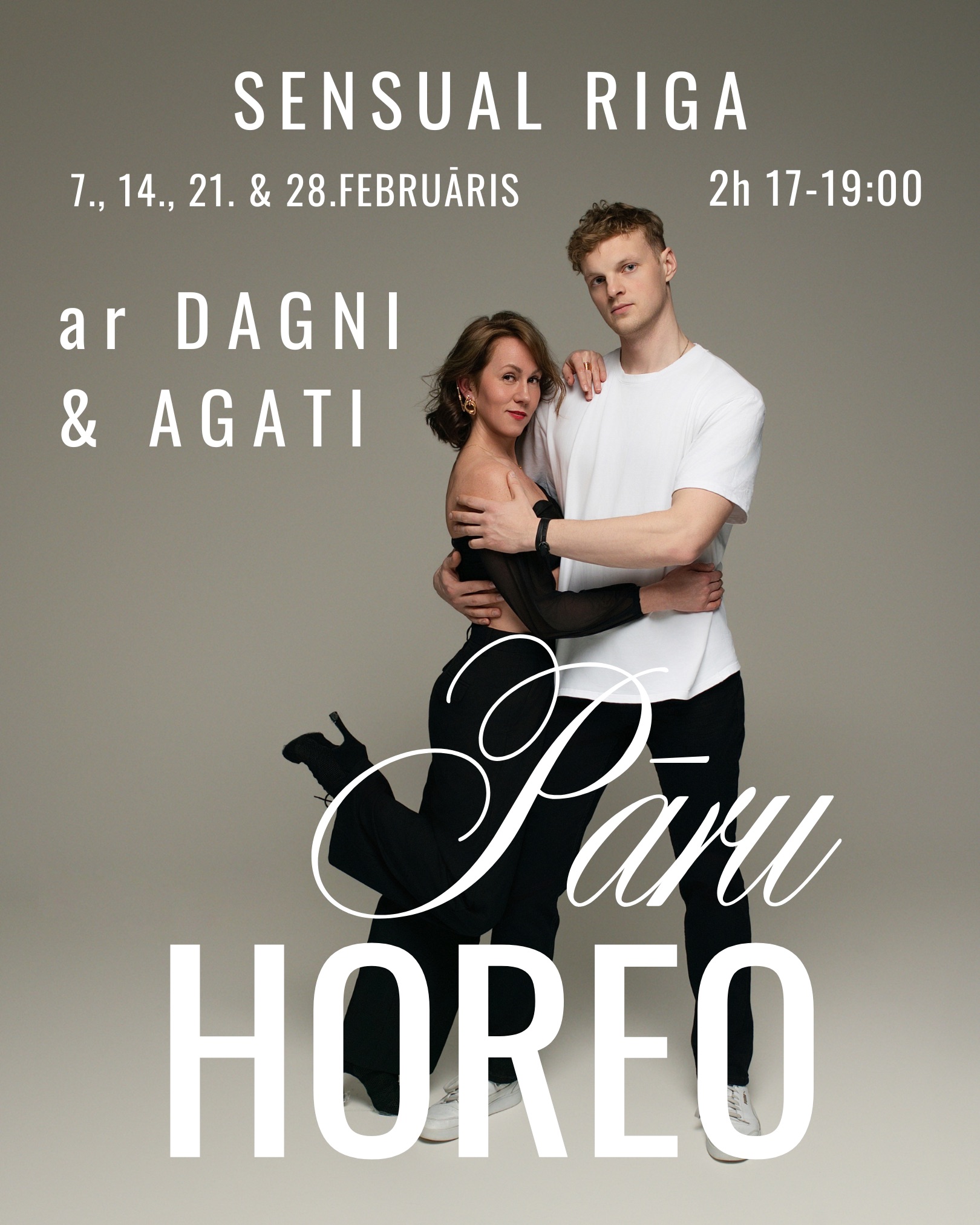 š„ BACHATA PÄRU HOREO ar DAGNI & AGATI š„ SENSUAL Riga studijÄ