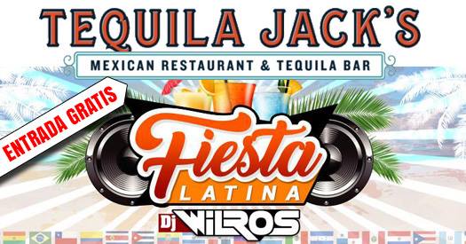 Fiesta Latina - Tequila Jacks - Entrada Gratis, Saturday 8 Dec