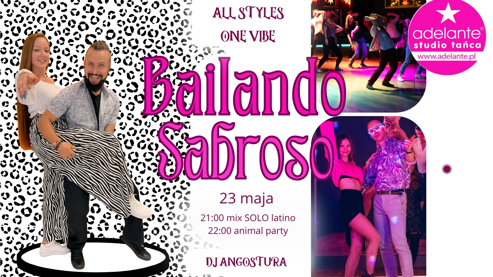Bailando Sabroso w Adelante 23.05