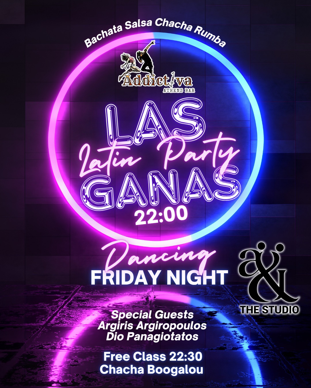 Las Ganas Latin Party Friday Social Dancing Night