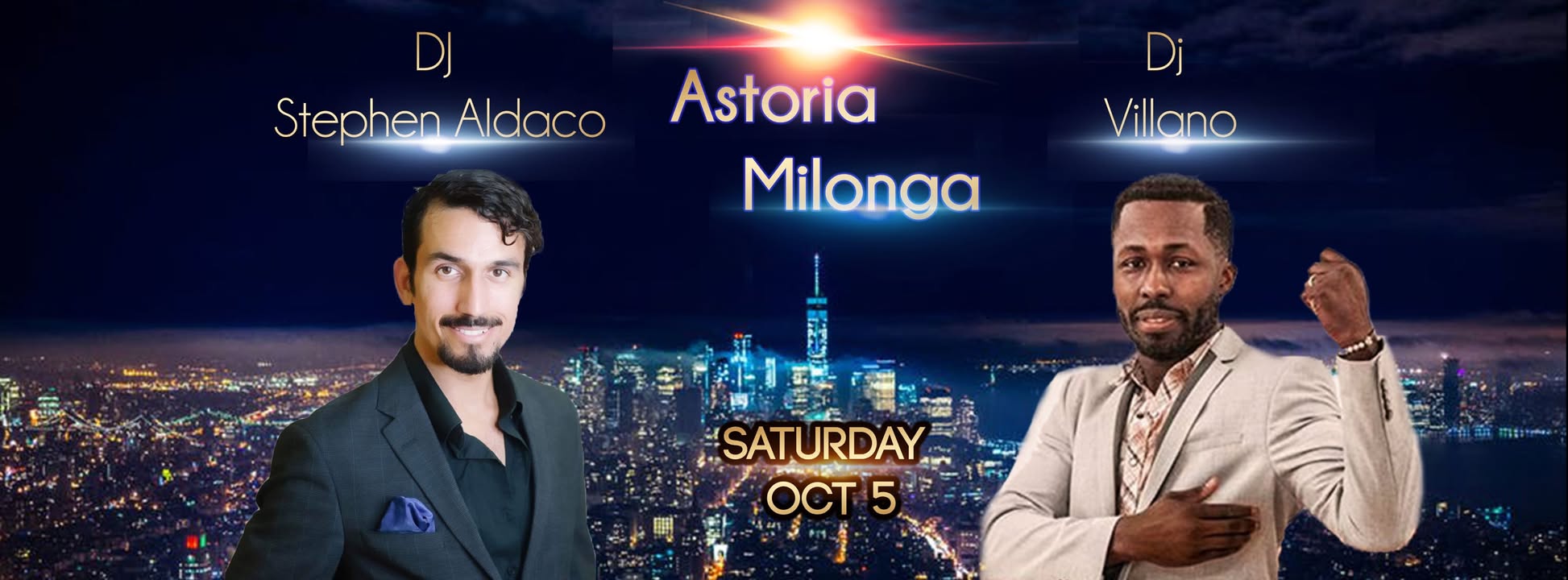 Two DJ's at Astoria Milonga! Saturday (10 5)