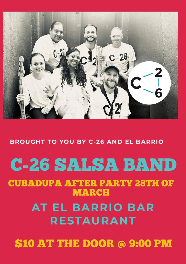 C-26 SALSA BAND @ CUBADUPA AFTER PARTY