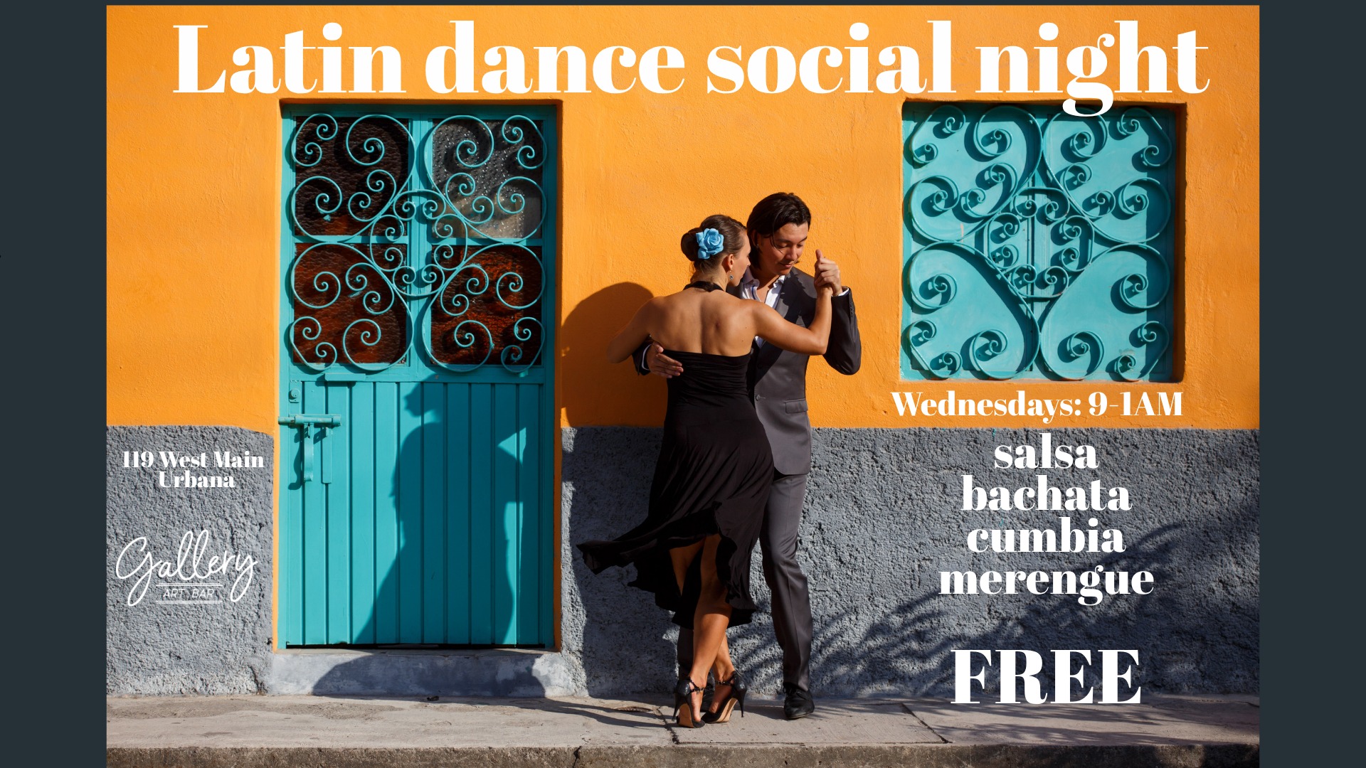 Latin Dance Social Night Every Wednesday