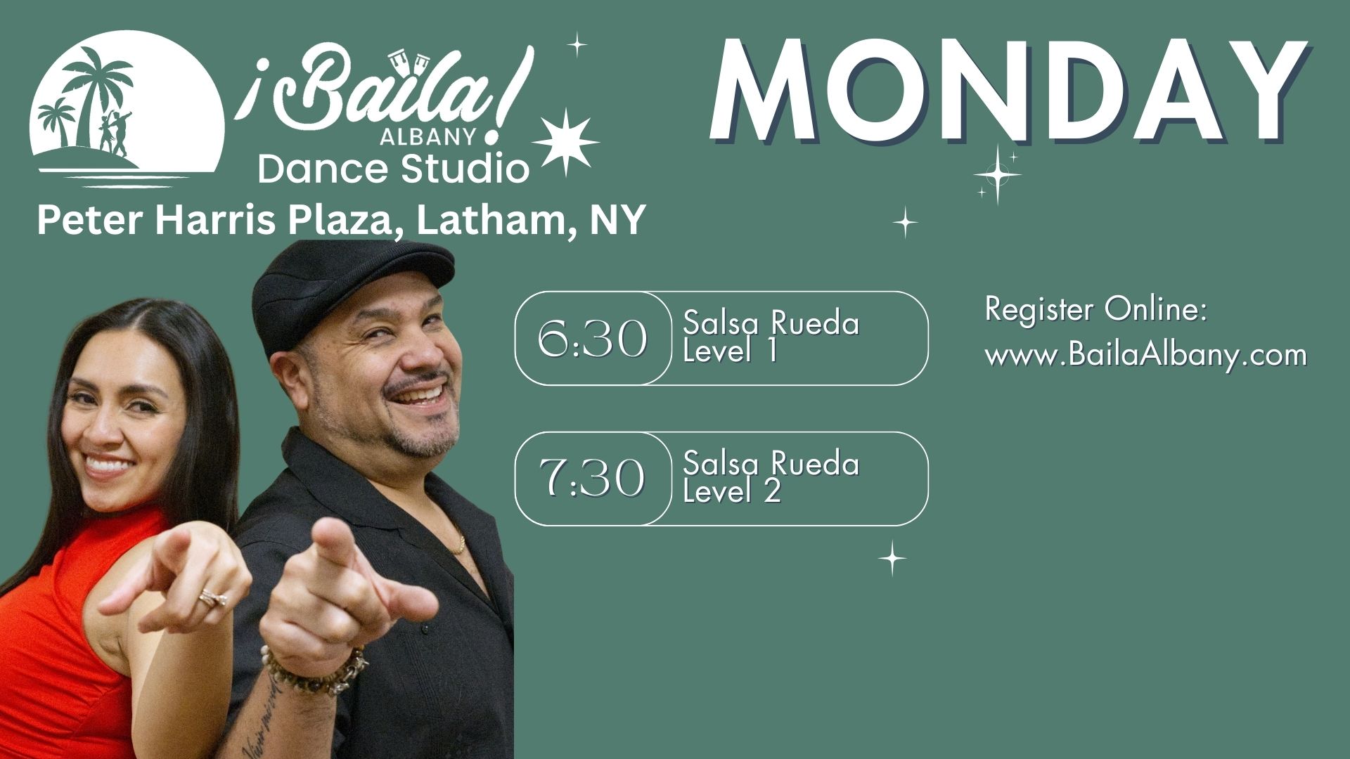 Salsa Lessons - Monday Casino Rueda Cuban Style Salsa