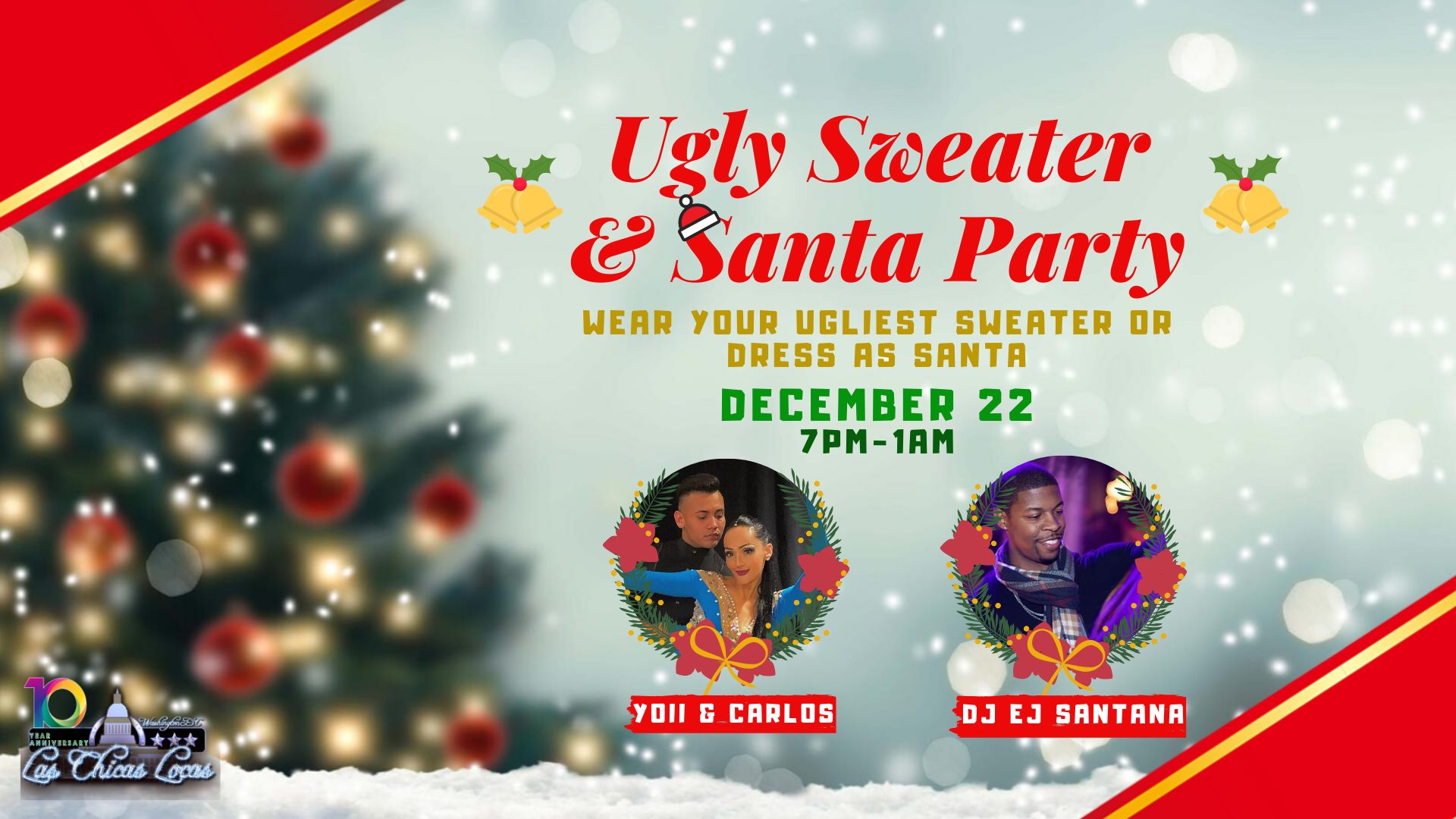 Ugly Sweater & Santa Party