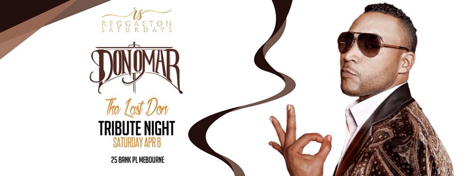Reggaeton Saturdays - Don Omar Tribute - 6.04.19