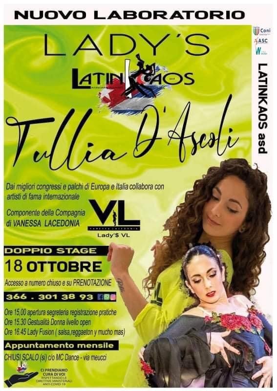 LADY'S LATINKAOS by TULLIA D'ASCOLI Domenica 18 ottobre