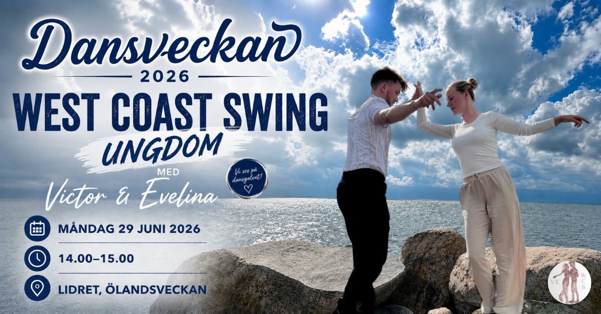 West Coast Swing ungdom - Dansveckan Öland