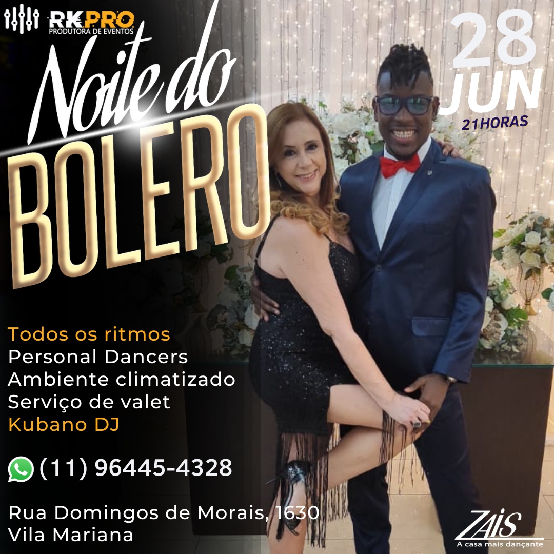 Noite do Bolero (28 Junho)