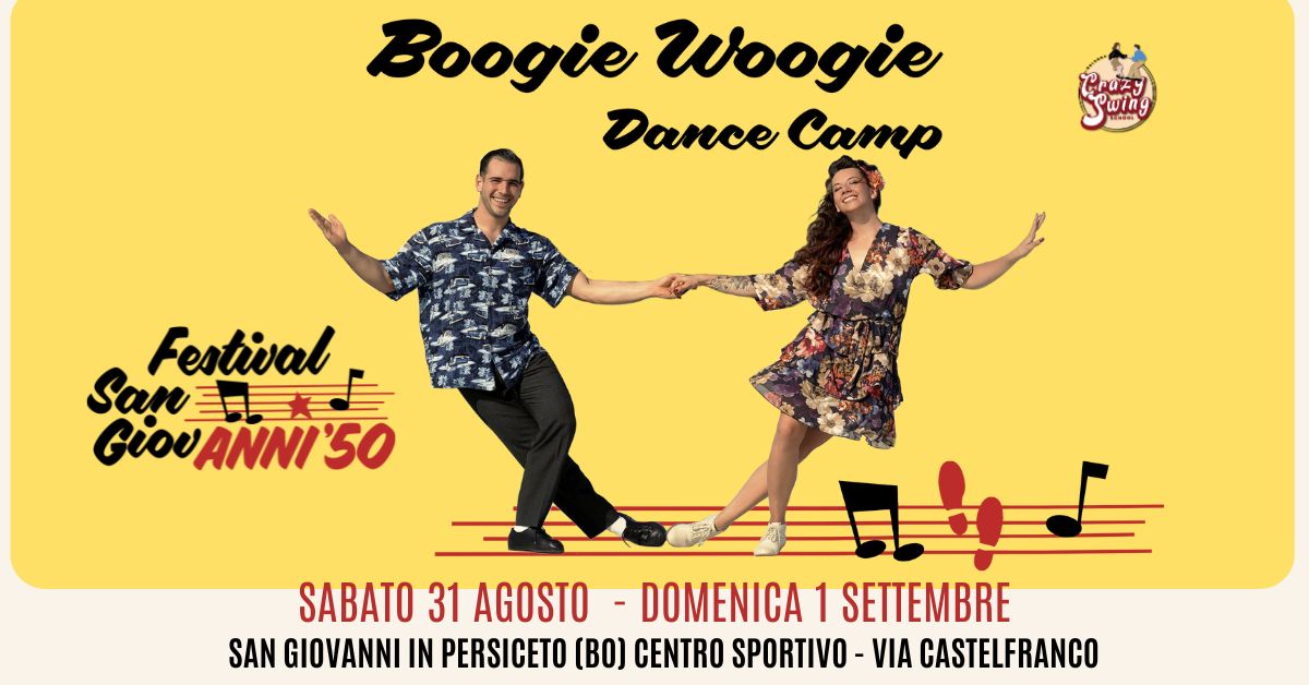 Boogie Woogie Dance Camp San GiovANNI '50