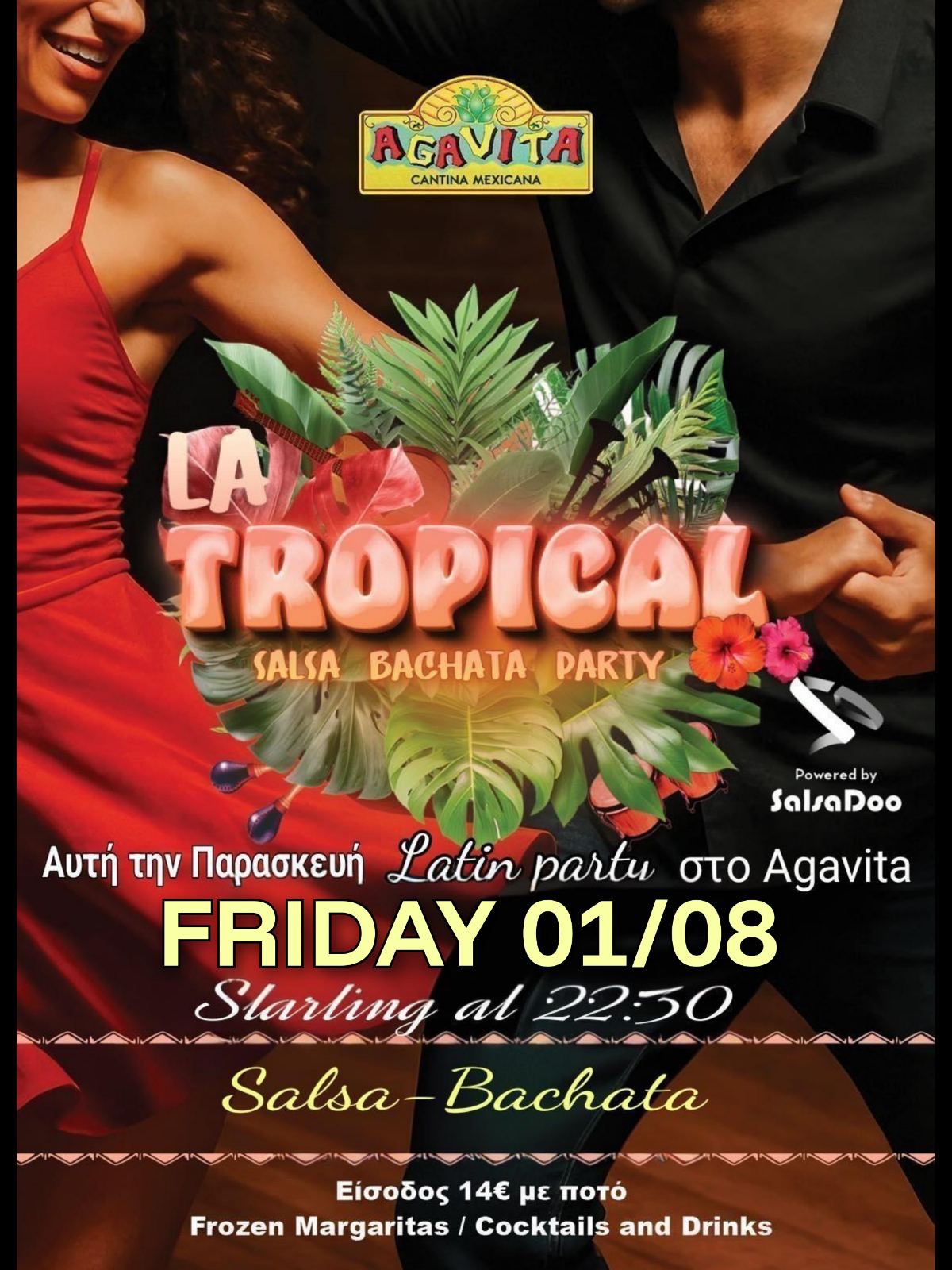 La Tropical Salsa Bachata Party at Agavita