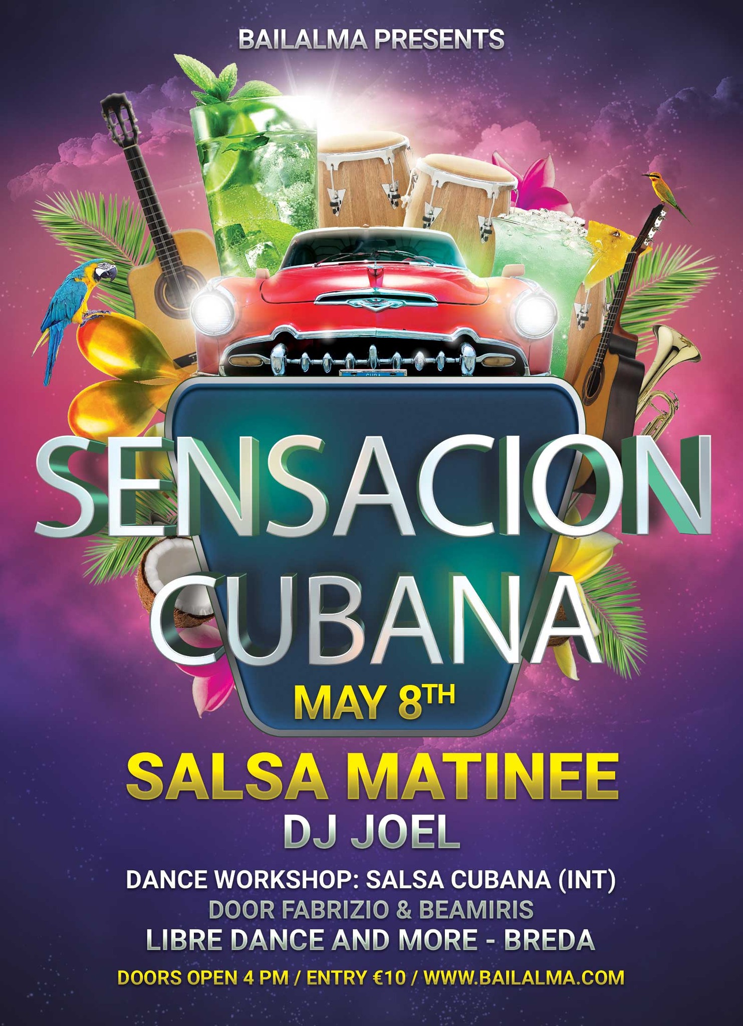Sensacion Cubana - Cubaanse Salsa Matinee